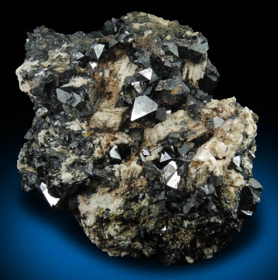Magnetite from Imilchil, High Atlas Mountains, Errachidia Province, Morocco