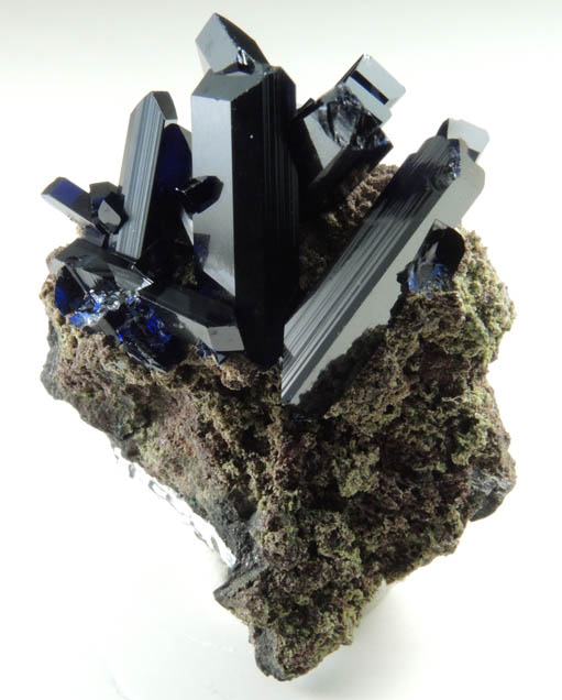 Azurite from Tsumeb Mine, Otavi-Bergland District, Oshikoto, Namibia