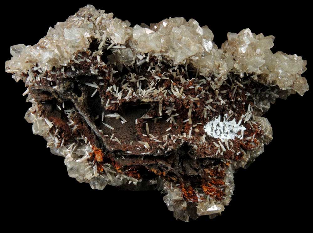 Tarbuttite with Pyromorphite from Kabwe (Broken Hill), Central Province, Zambia (formerly Southern Rhodesia) (Type Locality for Tarbuttite)