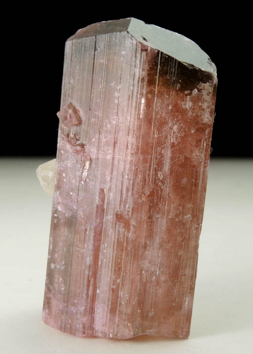 Elbaite var. Rubellite Tourmaline with Quartz from Cruzeiro Mine, Santa Maria do Suacui, Minas Gerais, Brazil