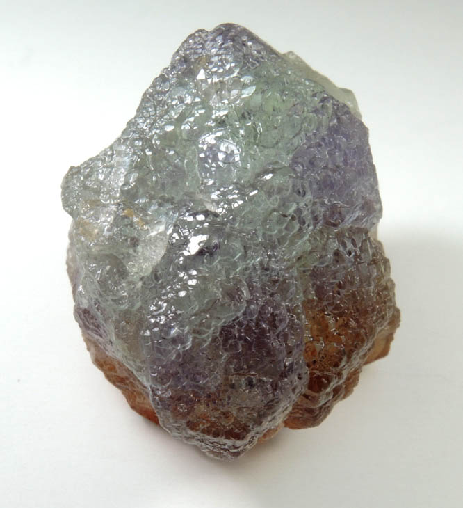 Fluorite from railroad cut near Thomaston Dam, Litchfield County, Connecticut