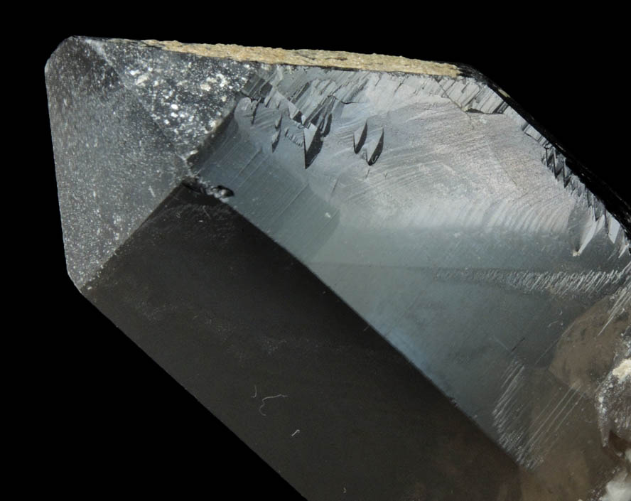 Quartz var. Smoky Quartz (Dauphin Law Twin) from Moat Mountain, west of North Conway, Carroll County, New Hampshire