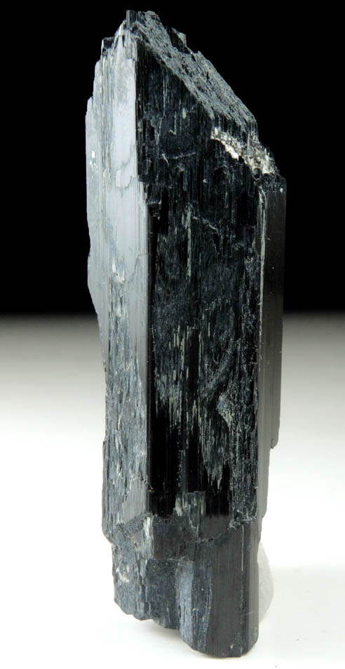 Arfvedsonite (rare terminated Arfvedsonite crystal) from Hurricane Mountain, east of Intervale, Carroll County, New Hampshire