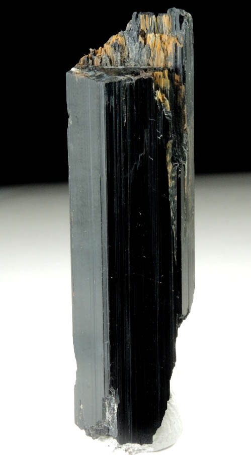 Arfvedsonite (rare terminated twinned crystals) from Hurricane Mountain, east of Intervale, Carroll County, New Hampshire