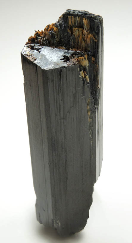 Arfvedsonite (rare terminated twinned crystals) from Hurricane Mountain, east of Intervale, Carroll County, New Hampshire