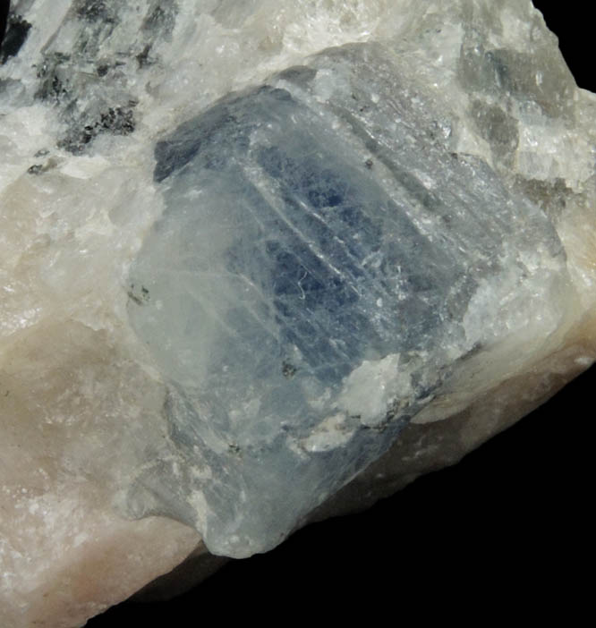 Grandidierite from Taolaaro District (Fort Dauphin), Tular Province, Madagascar (Type Locality for Grandidierite)