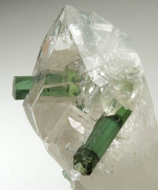 Elbaite Tourmaline in Quartz from Minas Gerais, Brazil