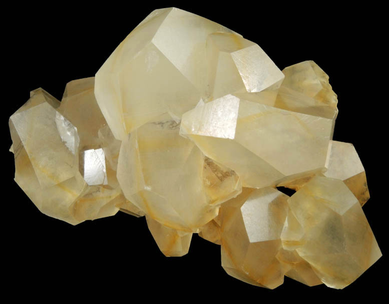 Calcite with phantom-growth zoning from Leiping Mine, Guiyang, Hunan, China