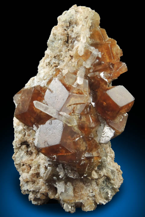 Andradite Garnet with Quartz from Antetezambato, Ambanja, Antsiranana Province, Madagascar