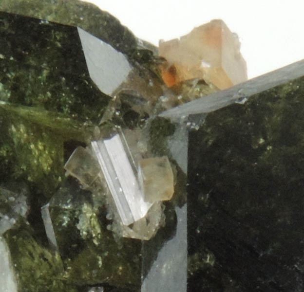 Svanbergite and Topaz on Uvite Tourmaline from Brumado District, Serra das guas, Bahia, Brazil