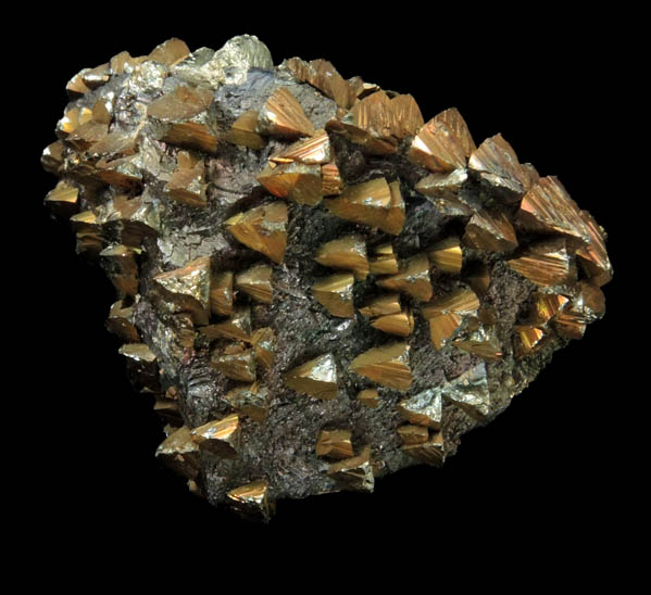 Sphalerite with epitaxial overgrowth of Chalcopyrite from Tri-State Lead-Zinc Mining District, near Joplin, Jasper County, Missouri