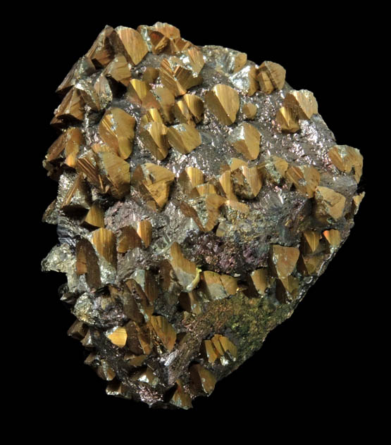 Sphalerite with epitaxial overgrowth of Chalcopyrite from Tri-State Lead-Zinc Mining District, near Joplin, Jasper County, Missouri