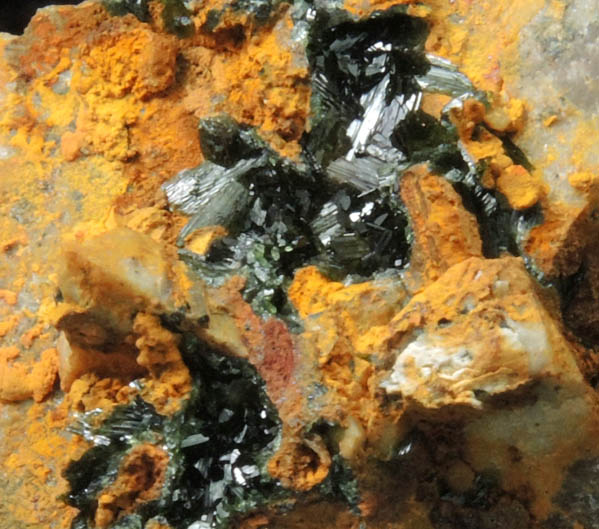 Olivenite from Majuba Hill, Pershing County, Nevada