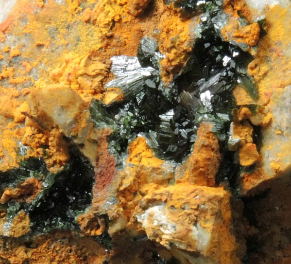 Olivenite from Majuba Hill, Pershing County, Nevada