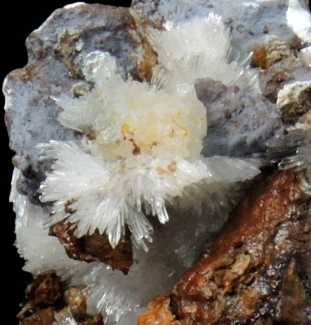 Scholzite from Snowstorm Mine, North Battle Mountain District, Lander County, Nevada
