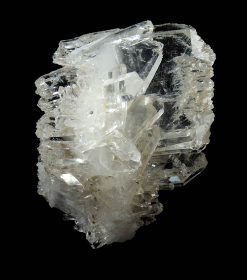 Quartz var. Faden-habit from La Table, Chamonix, Haute-Savoie, Rhne-Alpes, France