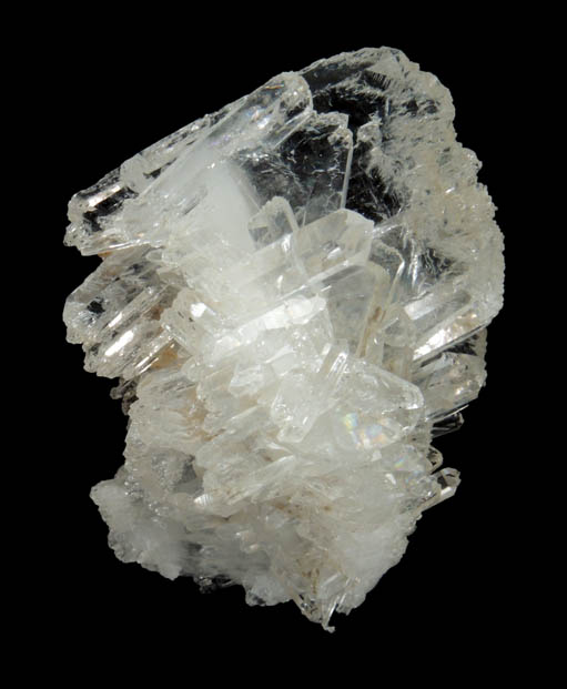 Quartz var. Faden-habit from La Table, Chamonix, Haute-Savoie, Rhne-Alpes, France