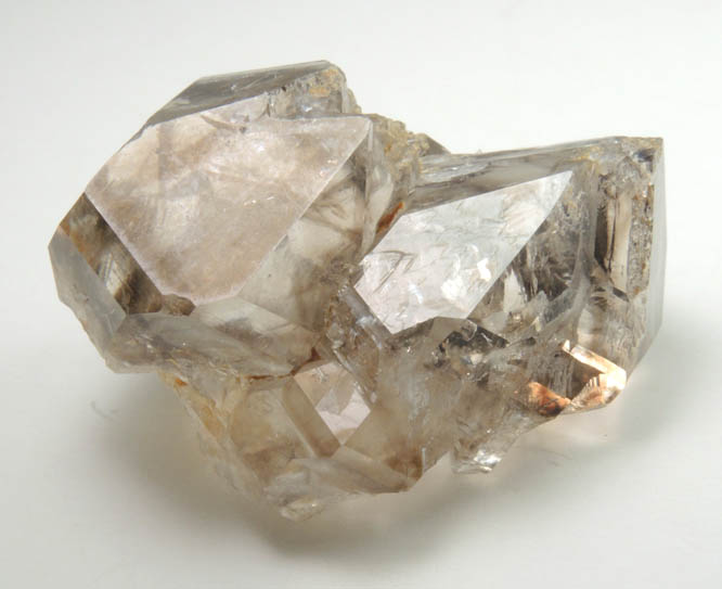 Quartz var. Smoky Quartz from Mount Marie Quarry, 7.5 km southeast of Paris Hill, Oxford County, Maine