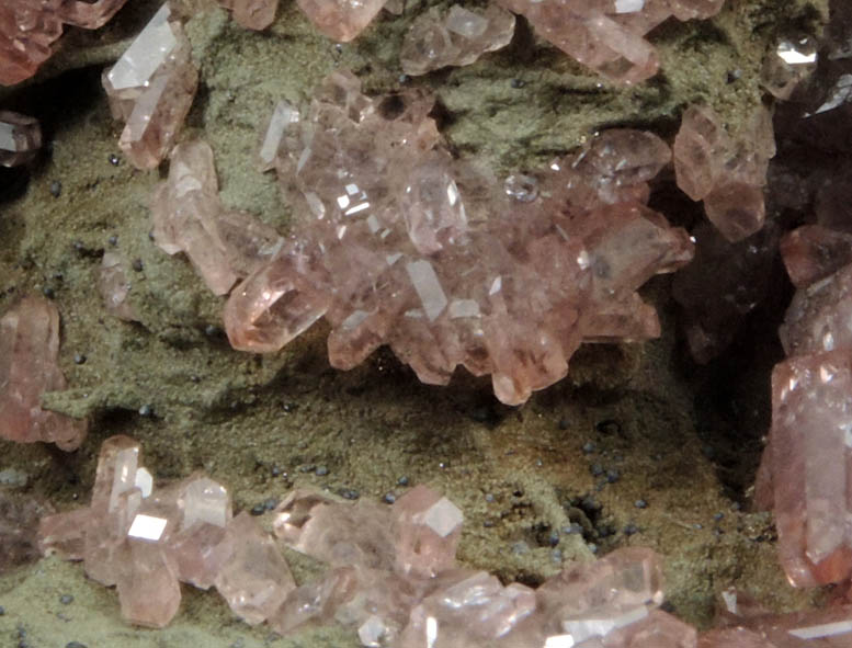 Rhodochrosite with Sphalerite from Cavnic Mine (Kapnikbanya), Maramures, Romania