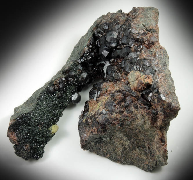 Grossular-Andradite Garnet with Epidote from Marmoraton Iron Mine, Marmora, Ontario, Canada