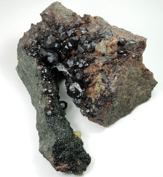 Grossular-Andradite Garnet with Epidote from Marmoraton Iron Mine, Marmora, Ontario, Canada