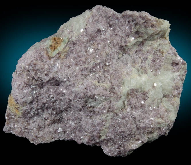 Lepidolite from Havey Quarry, Poland, Androscoggin County, Maine