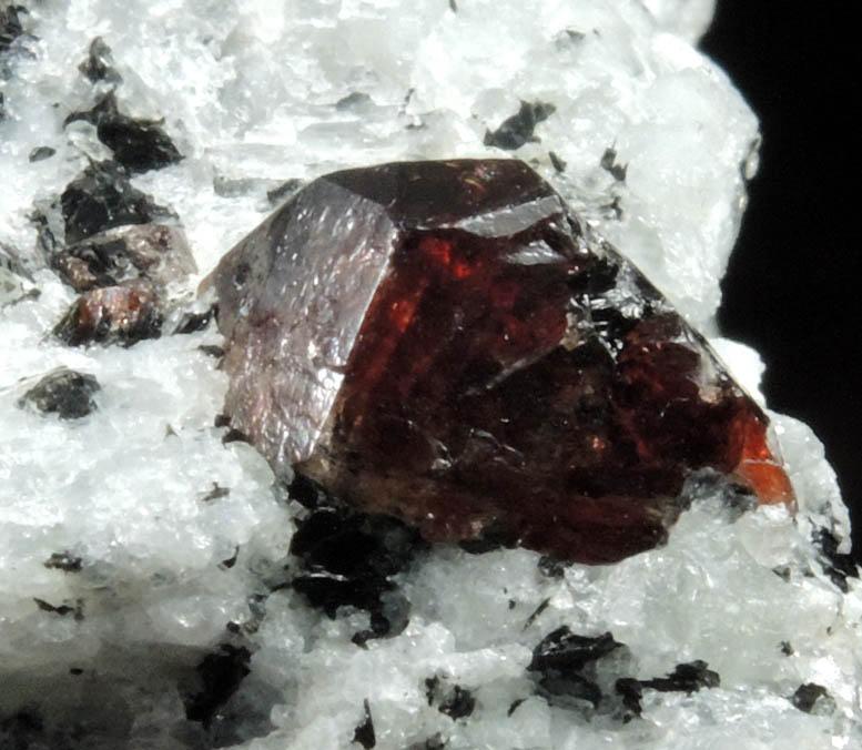 Zircon with Biotite in marble from Managi, Dharipeche, Kunar Province, Afghanistan