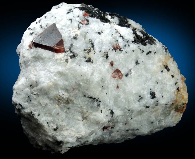 Zircon with Biotite in marble from Managi, Dharipeche, Kunar Province, Afghanistan