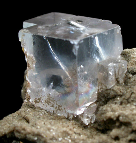 Fluorite from Frontier Dolostone Products Quarry, Lockport, Niagara County, New York