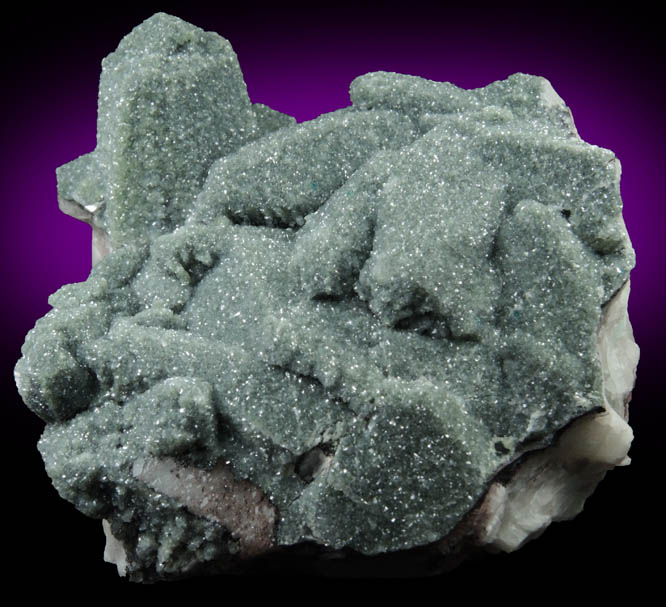 Smithsonite over Calcite from Tsumeb Mine, Otavi-Bergland District, Oshikoto, Namibia