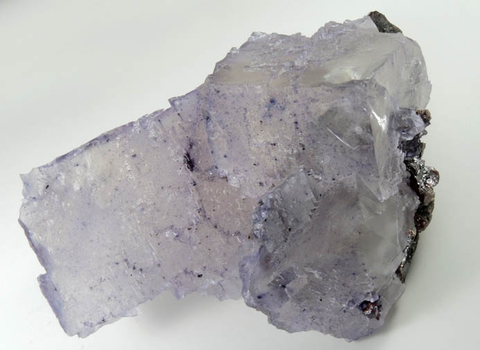 Fluorite over Sphalerite from Elmwood Mine, Carthage, Smith County, Tennessee