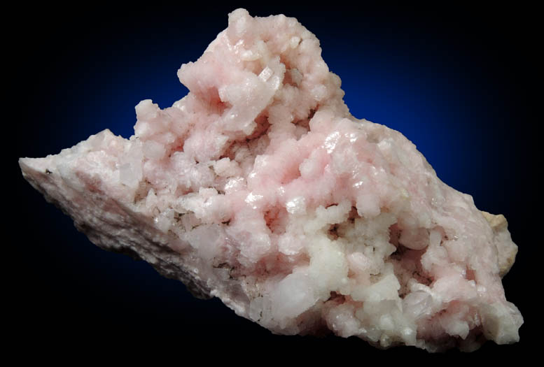 Rhodochrosite on Quartz from Cavnic Mine (Kapnikbanya), Maramures, Romania