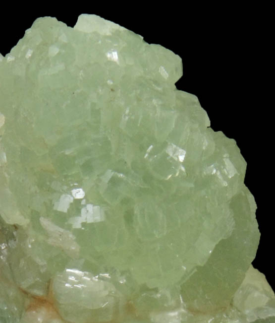 Prehnite from Lane's Quarry, Westfield, Hampden County, Massachusetts