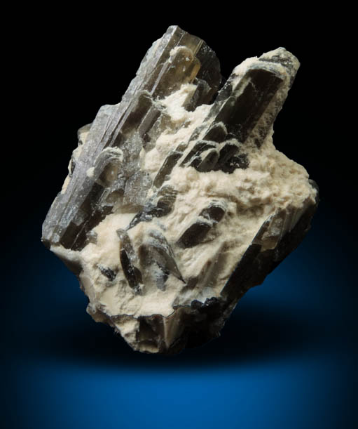 Clinozoisite in Palygorskite from Belvidere Mountain Quarries, Lowell (commonly called Eden Mills), Orleans County, Vermont