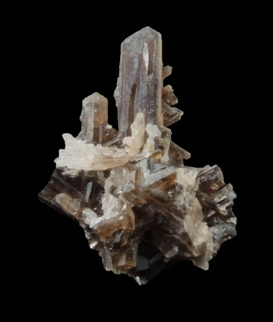Cerussite from Amethyst Hill, approximately 10 km northeast of Wickenburg, Yavapai County, Arizona