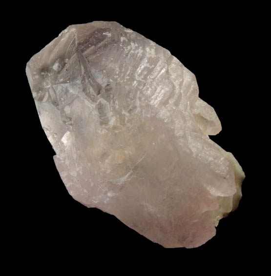 Quartz var. Rose Quartz from Lavra da Ilha, Taquaral, Jequitinhonha River, Minas Gerais, Brazil