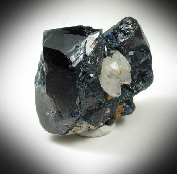 Kulanite with Quartz from Rapid Creek, 70 km northwest of Aklavik, Yukon, Canada (Type Locality for Kulanite)