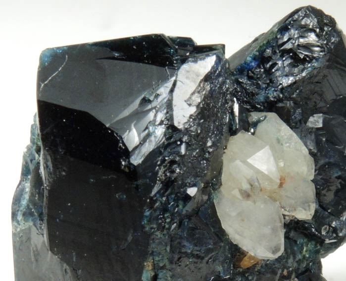 Kulanite with Quartz from Rapid Creek, 70 km northwest of Aklavik, Yukon, Canada (Type Locality for Kulanite)