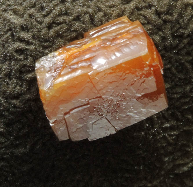 Wulfenite and Vanadinite on Calcite from Erupcion/Ahumada Mine, Sierra de Los Lamentos, Chihuahua, Mexico