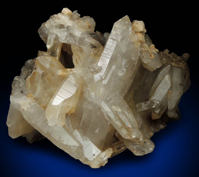 Quartz from Merlin's Cave, Tintagel, Cornwall, England