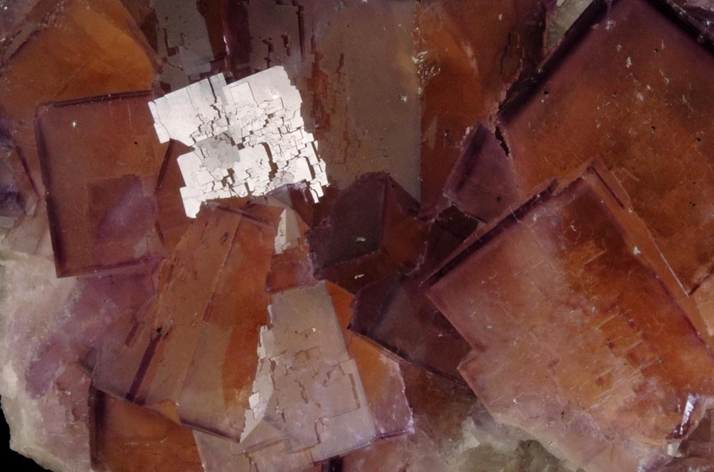 Fluorite from Victory Mine, Rosiclare Level, Spar Mountain, Cave-in-Rock District, Hardin County, Illinois