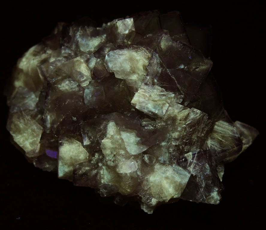 Fluorite from Victory Mine, Rosiclare Level, Spar Mountain, Cave-in-Rock District, Hardin County, Illinois