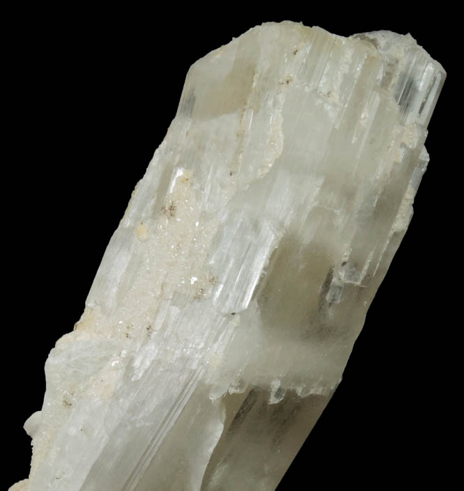 Spodumene (curved crystal) with Albite from Darra-i-Pech, Kunar Province, Afghanistan