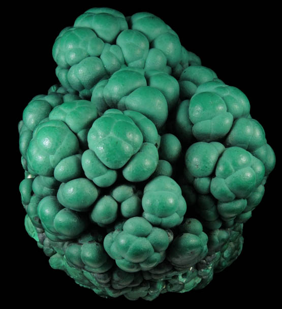 Malachite from Katanga Copperbelt, Lualaba Province, Democratic Republic of the Congo