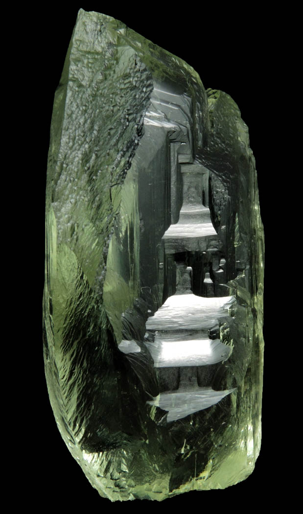 Beryl var. Heliodor (gem-grade crystal) from Volodarsk-Volynskii, Zhitomir Oblast, Ukraine