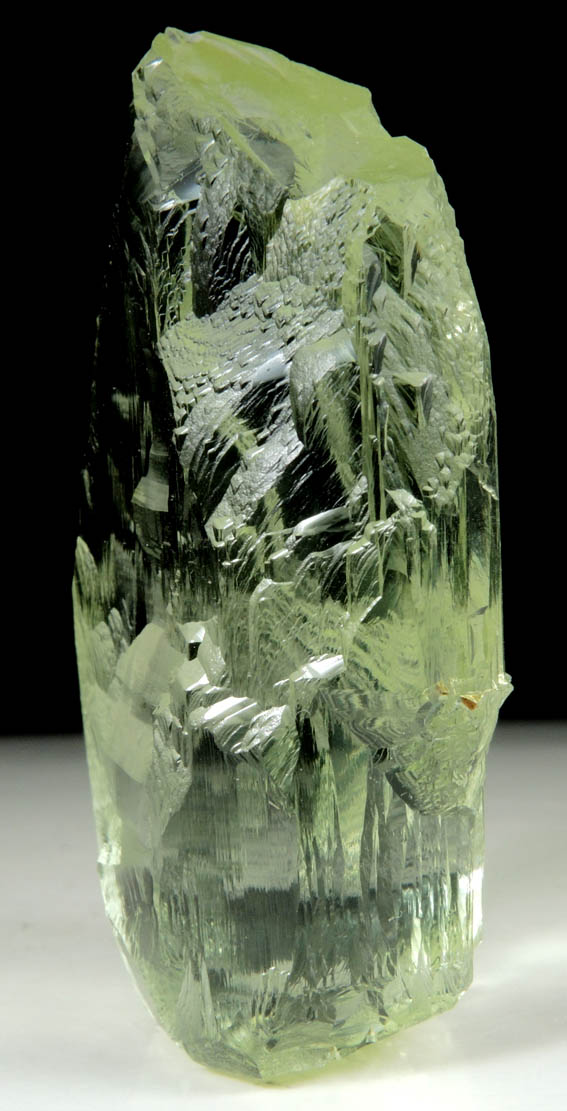 Beryl var. Heliodor (gem-grade crystal) from Volodarsk-Volynskii, Zhitomir Oblast, Ukraine