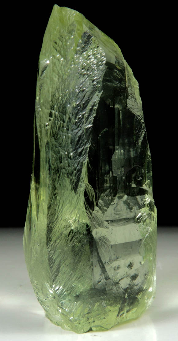 Beryl var. Heliodor (gem-grade crystal) from Volodarsk-Volynskii, Zhitomir Oblast, Ukraine