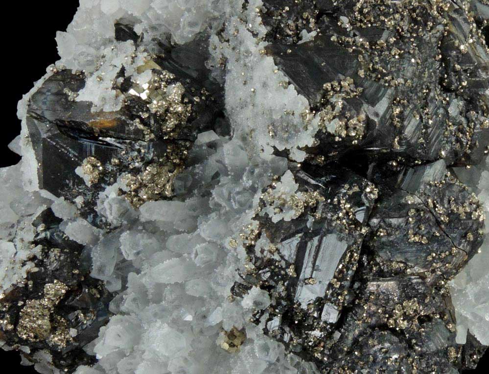 Sphalerite, Quartz, Pyrite from Cavnic Mine (Kapnikbanya), Maramures, Romania