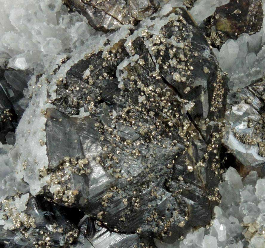 Sphalerite, Quartz, Pyrite from Cavnic Mine (Kapnikbanya), Maramures, Romania