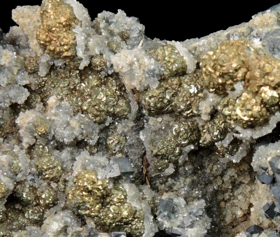 Galena, Pyrite, Quartz from Sweetwater Mine, Viburnum Trend, Reynolds County, Missouri